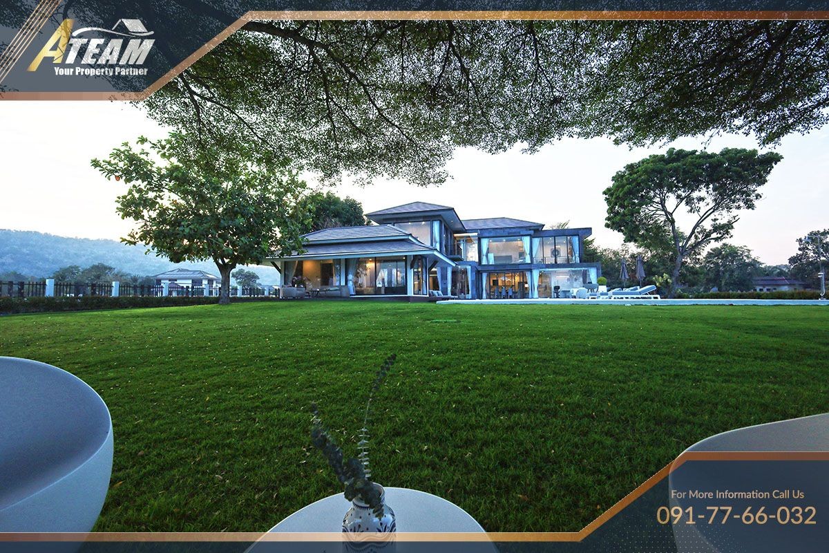 House for sale huahin poolvilla luxury golfcourseproperty garden59