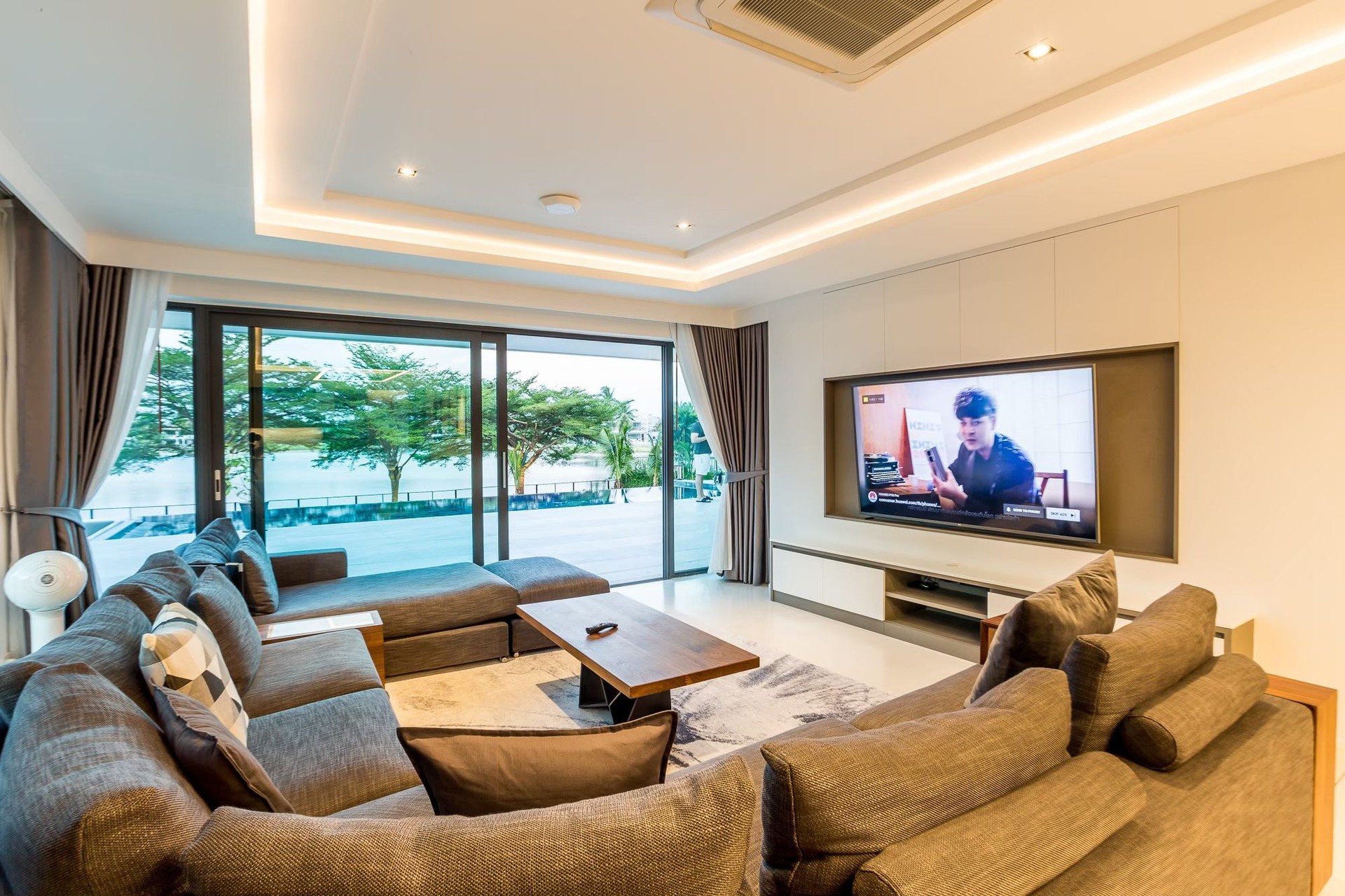 Villa exclusive avec piscine à louer au Palm Hills Golf Course, Cha-am