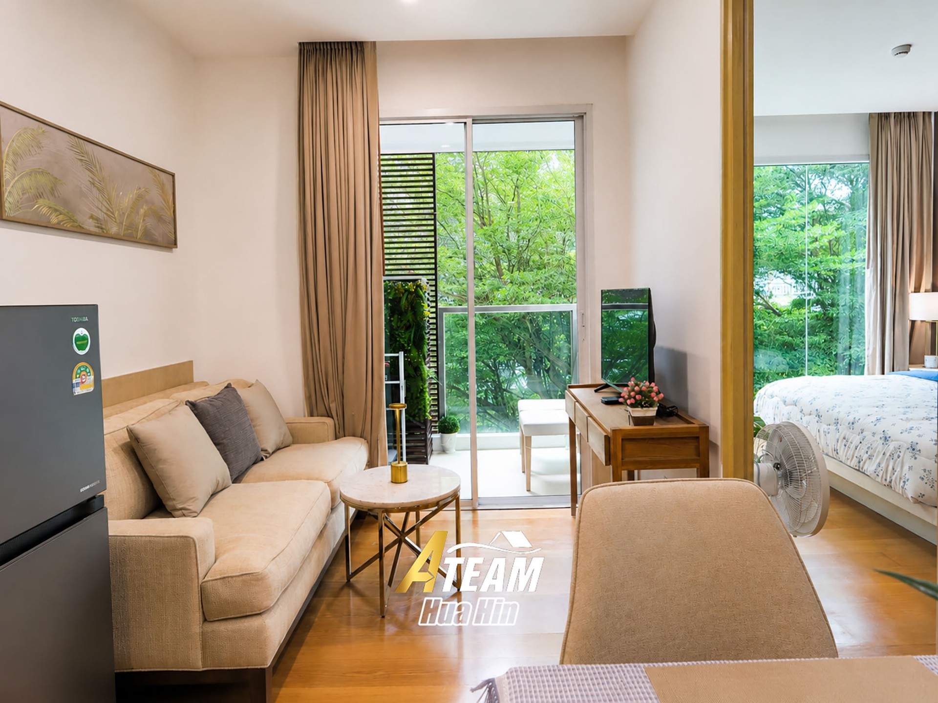 À VENDRE – Appartement 1 chambre récemment rénové à Amari Residences Hua Hin