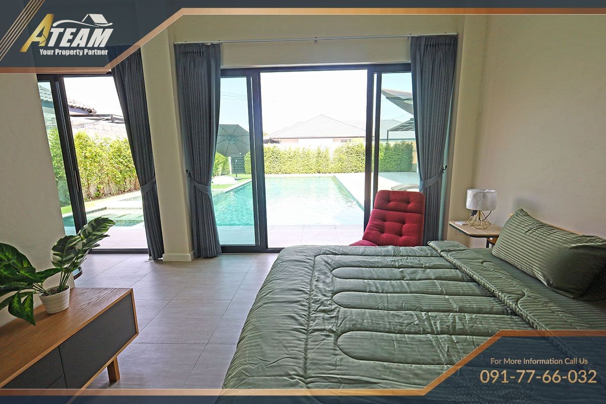 House for sale huahin poolvilla modern soi11422