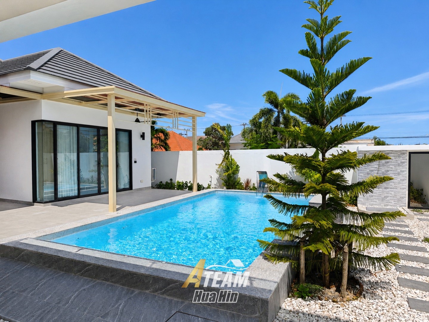 Blue Sky Pool Villa – Nouvelles villas avec piscine et 3 chambres
