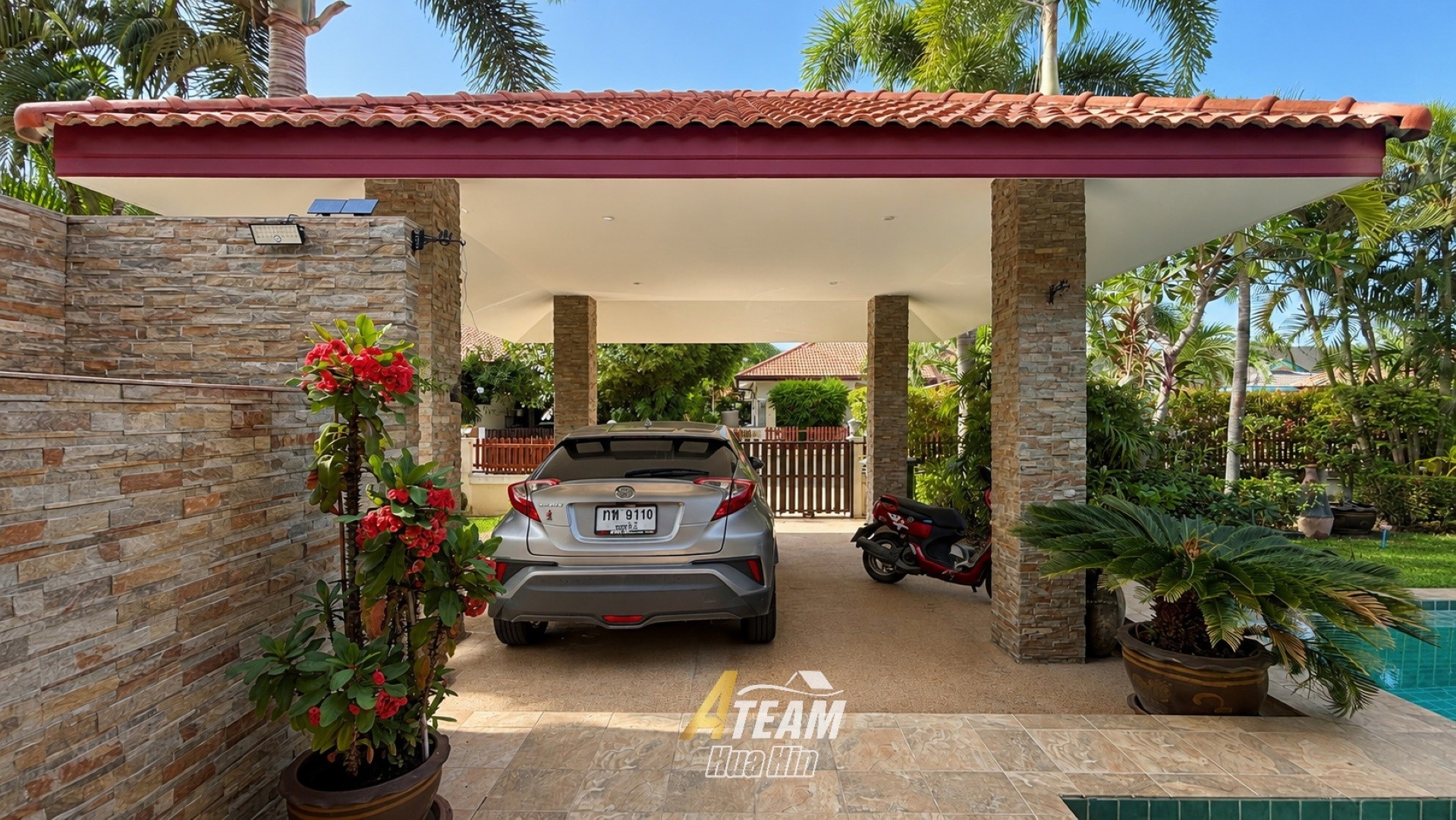 Villa avec piscine de 3 chambres à louer à Wijittra, à Hin lek fai
