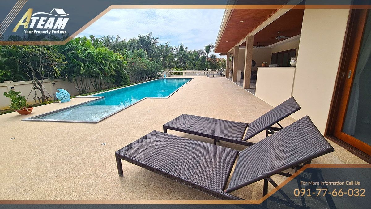luxury massive pool villa sam roi yod resale development41