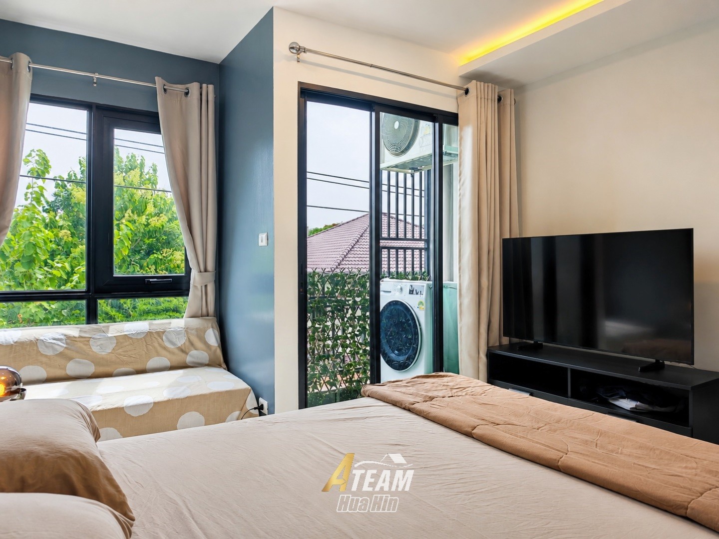 Appartement entièrement meublé avec vue sur la piscine à Mira Monte