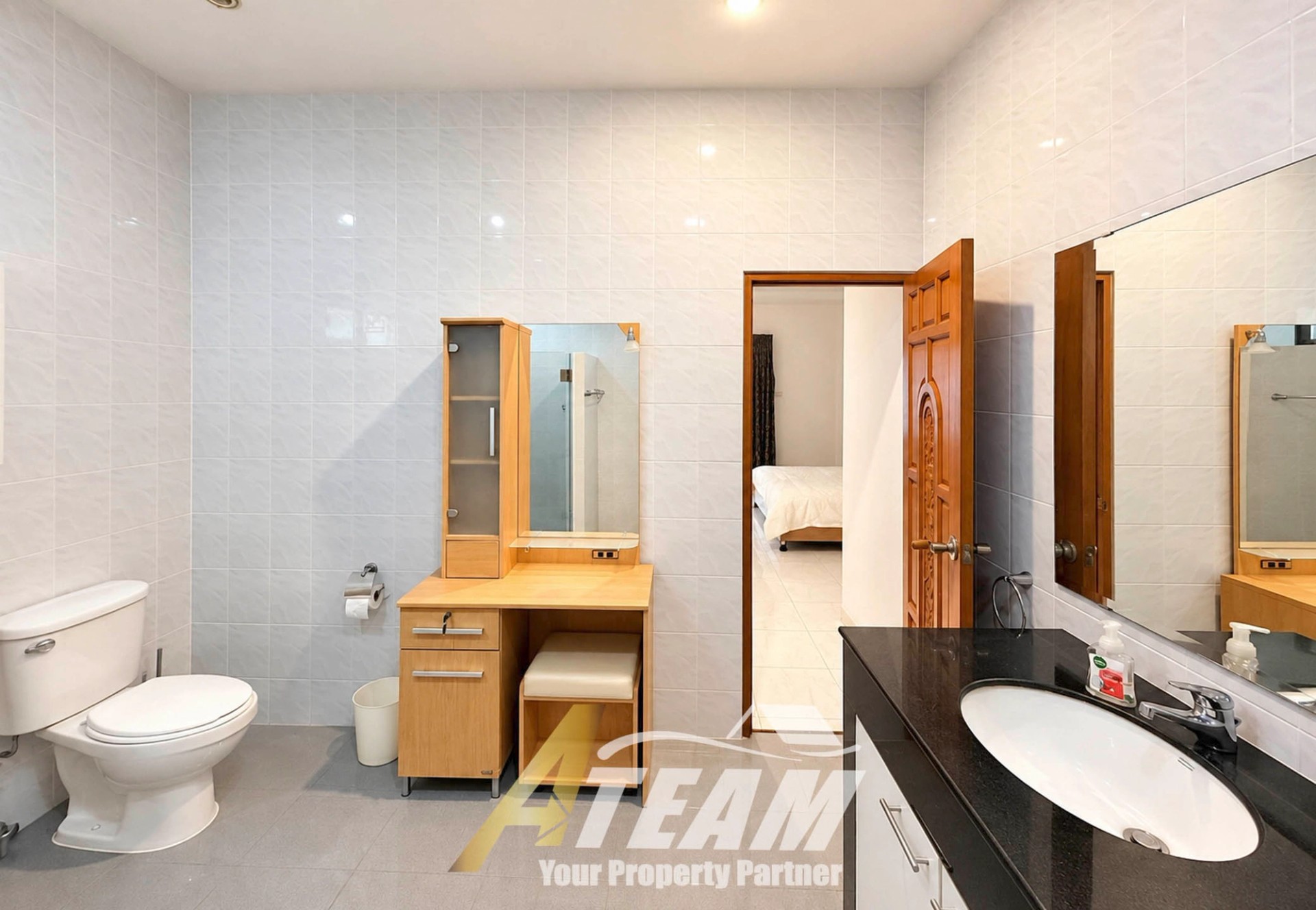 Spacieuse villa de 3 chambres avec piscine privée à louer à Sunset Village 1, Hua Hin Soi 6