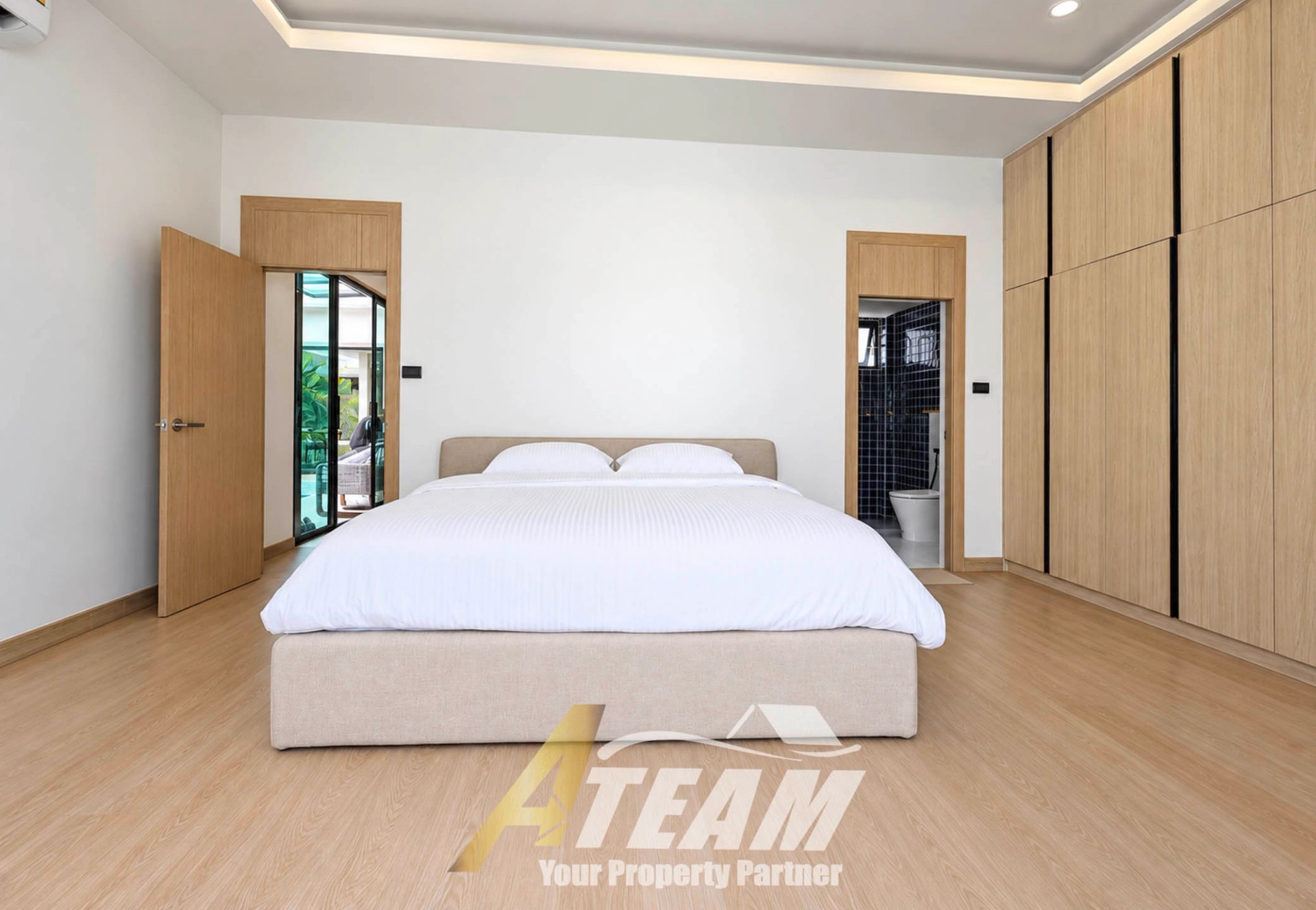 Property photo at Spacious 2-Bedroom Private Pool Villa with Separate Office for Rent at Asai Village, Hua Hin – From ฿40,000/Month  Copy