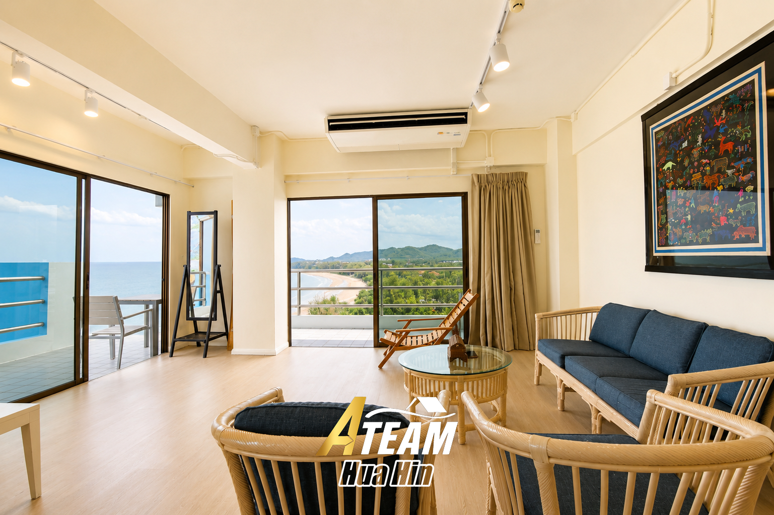 Appartement en bord de mer de 2 chambres à Blue Wave, Hua Hin