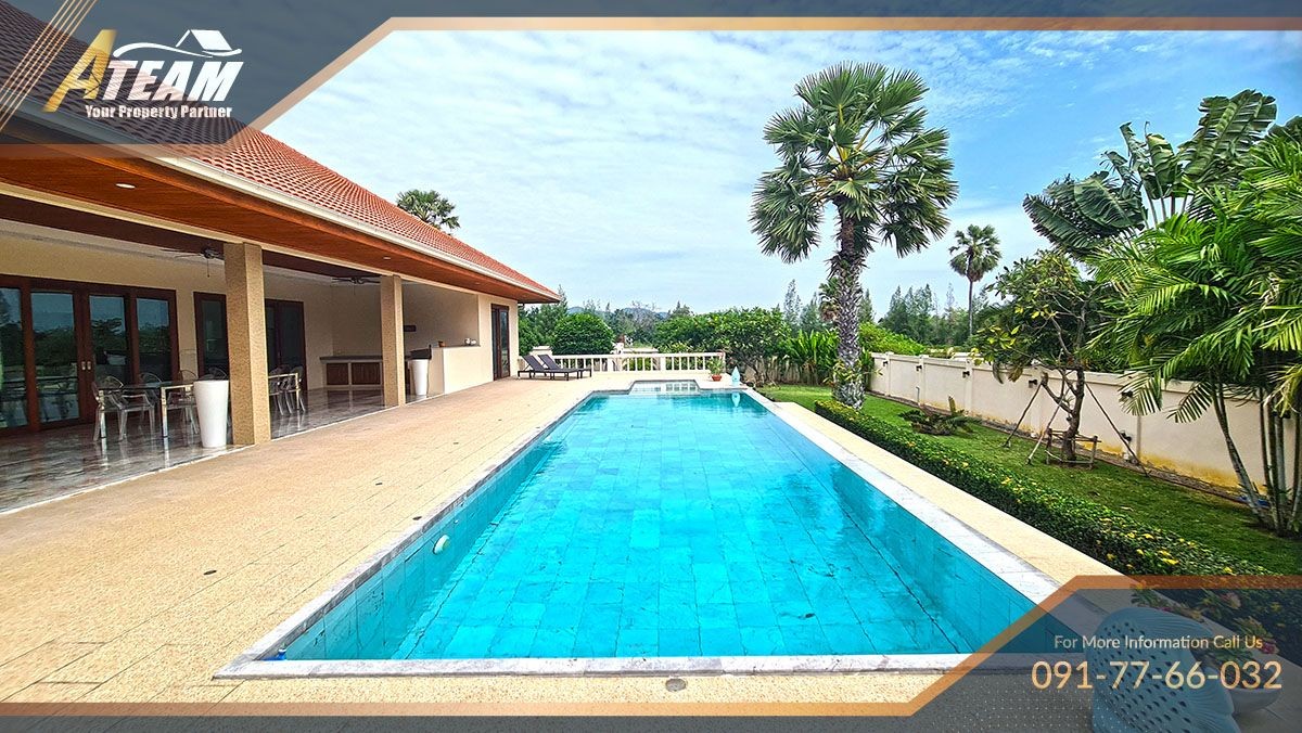 luxury massive pool villa sam roi yod resale development39