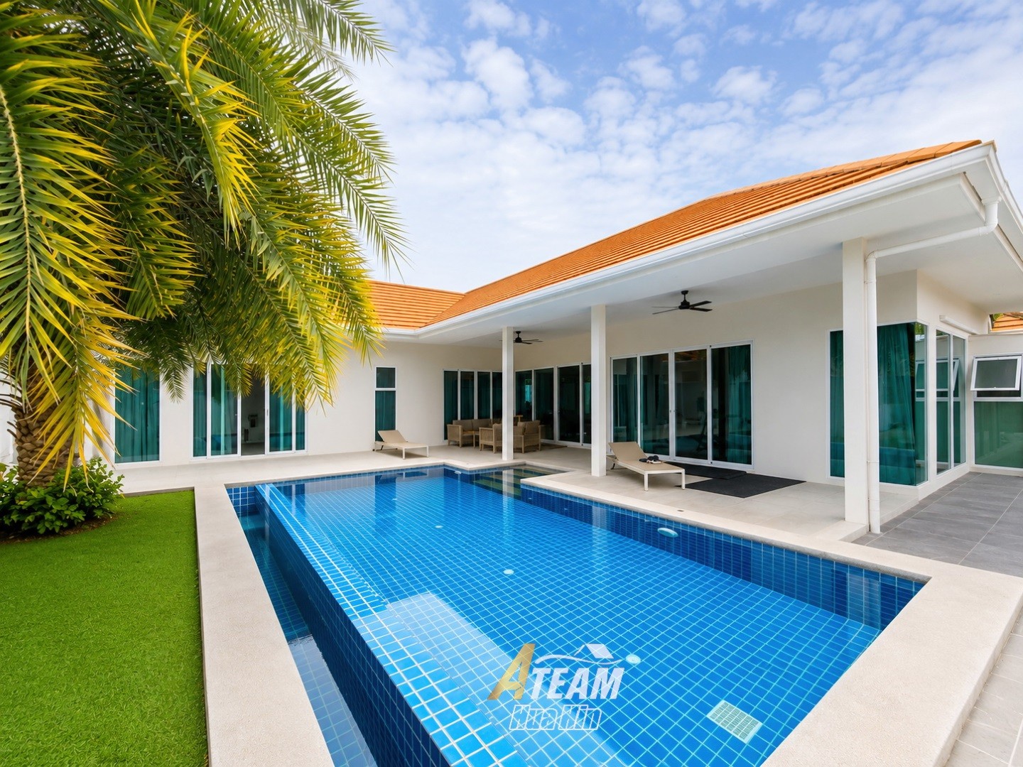 Villa moderne de 3 chambres avec piscine, idéalement située Soi 114