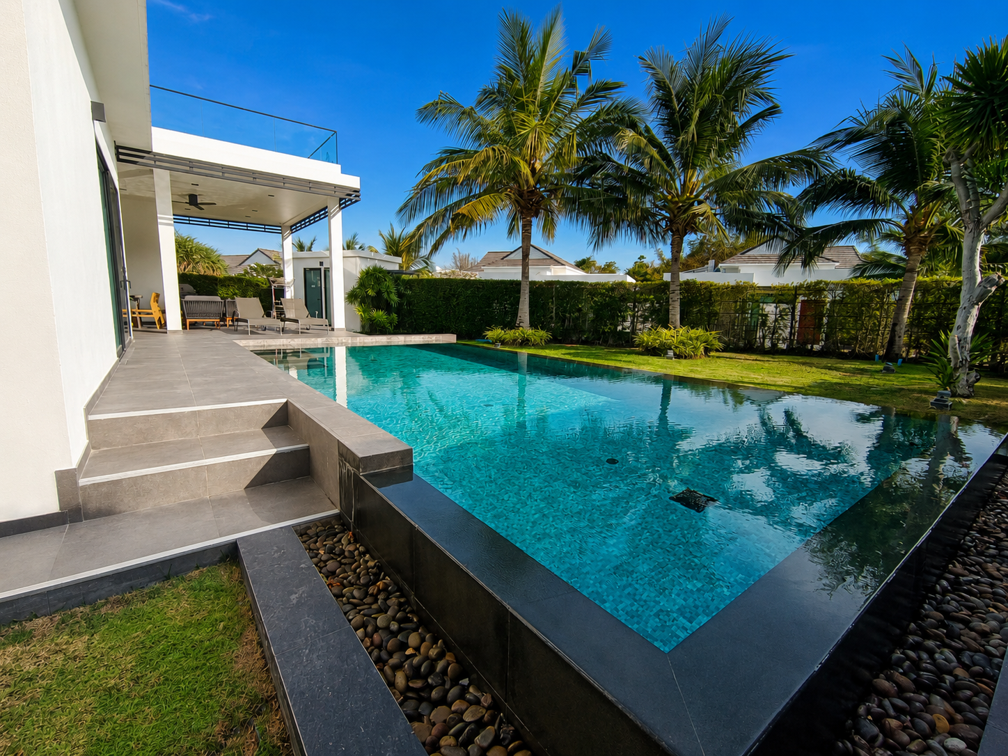 Villa privée relaxante de 4 chambres avec piscine à Sivana Hideaway Hua Hin