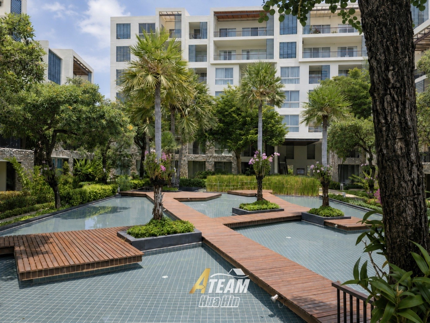 Résidence en bord de mer – Spacieux appartement de 3 chambres avec accès à la piscine à Baan Nub Kluen