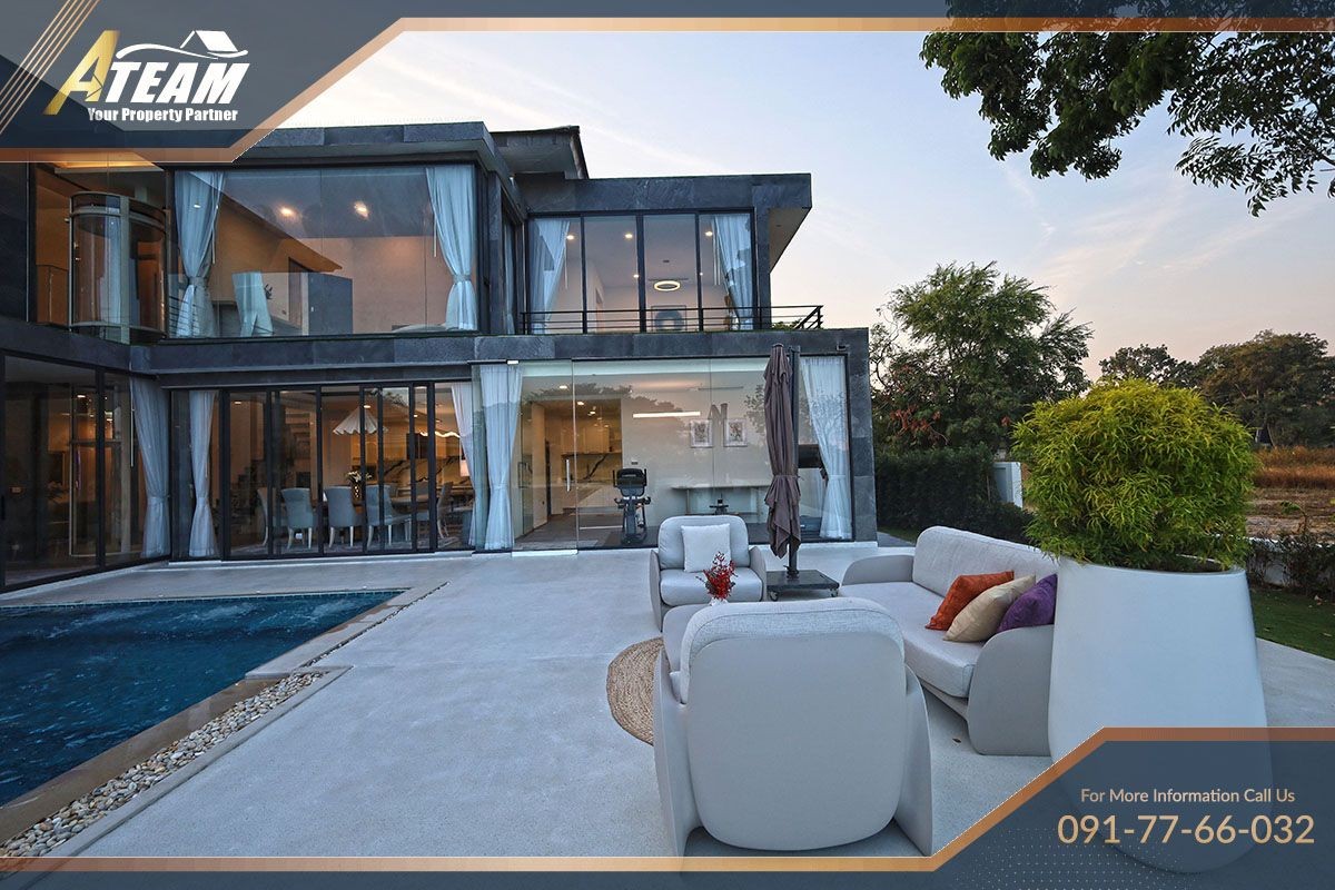 House for sale huahin poolvilla luxury golfcourseproperty garden51
