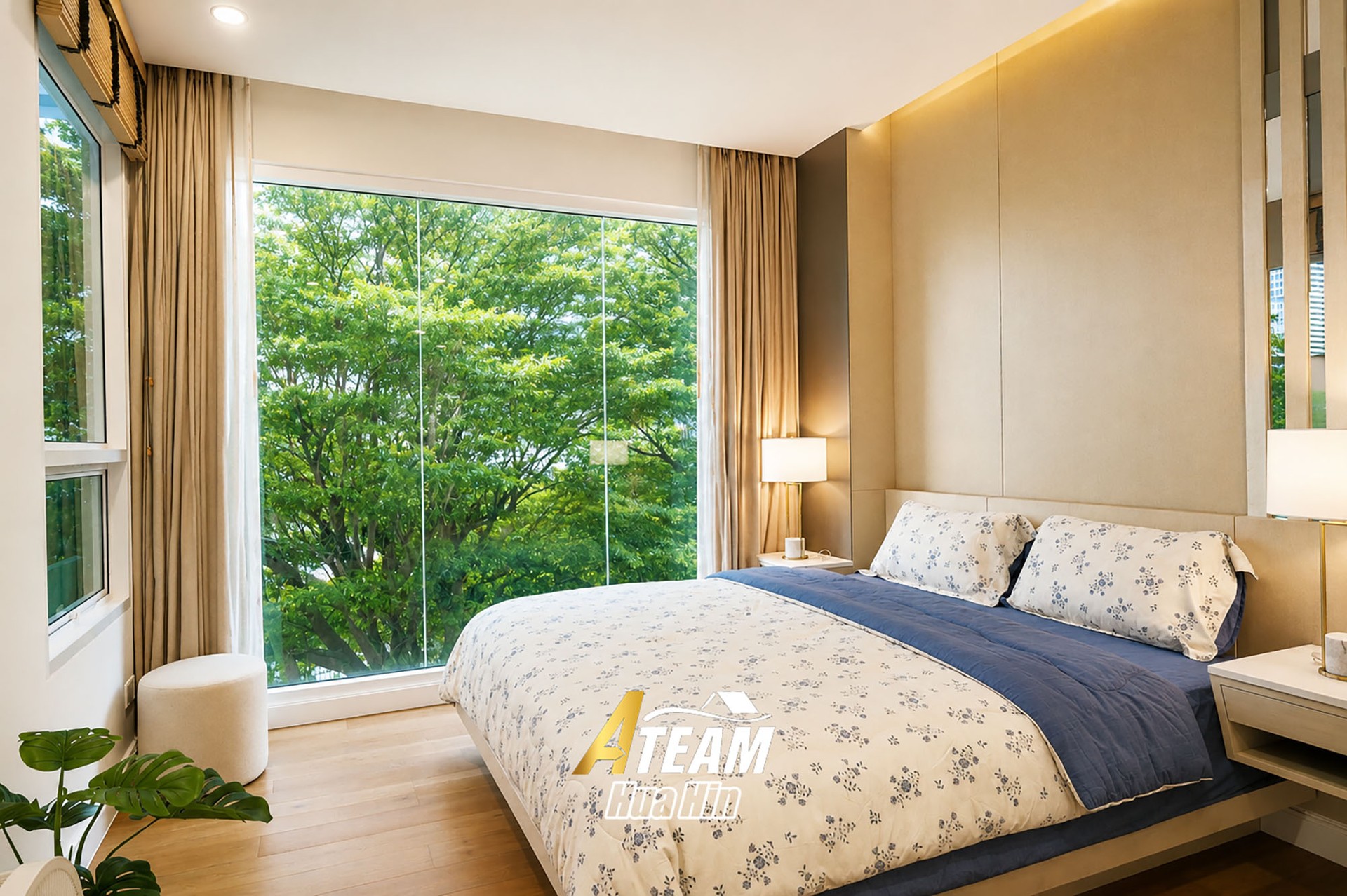 À VENDRE – Appartement 1 chambre récemment rénové à Amari Residences Hua Hin