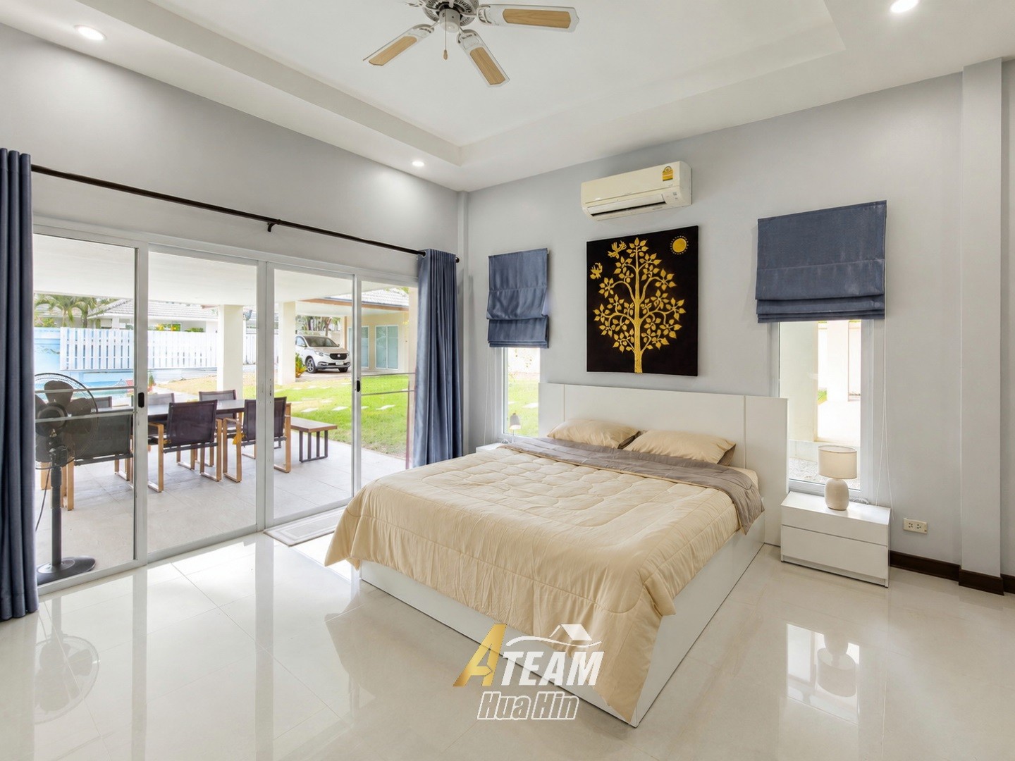 À LOUER | Quand le confort rencontre la vie tropicale | Villa avec piscine de 4 chambres | Gold Village, Hua Hin Soi 88