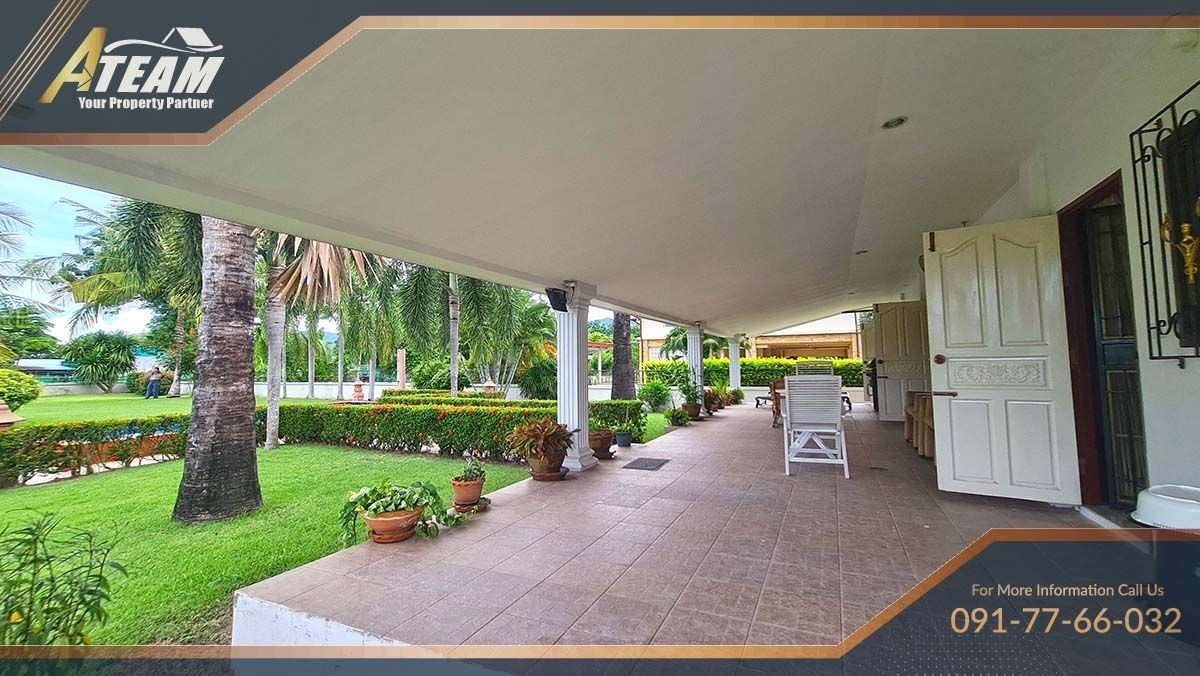 huahin house for sale chaam pool villa 3bed 2bath garden land27