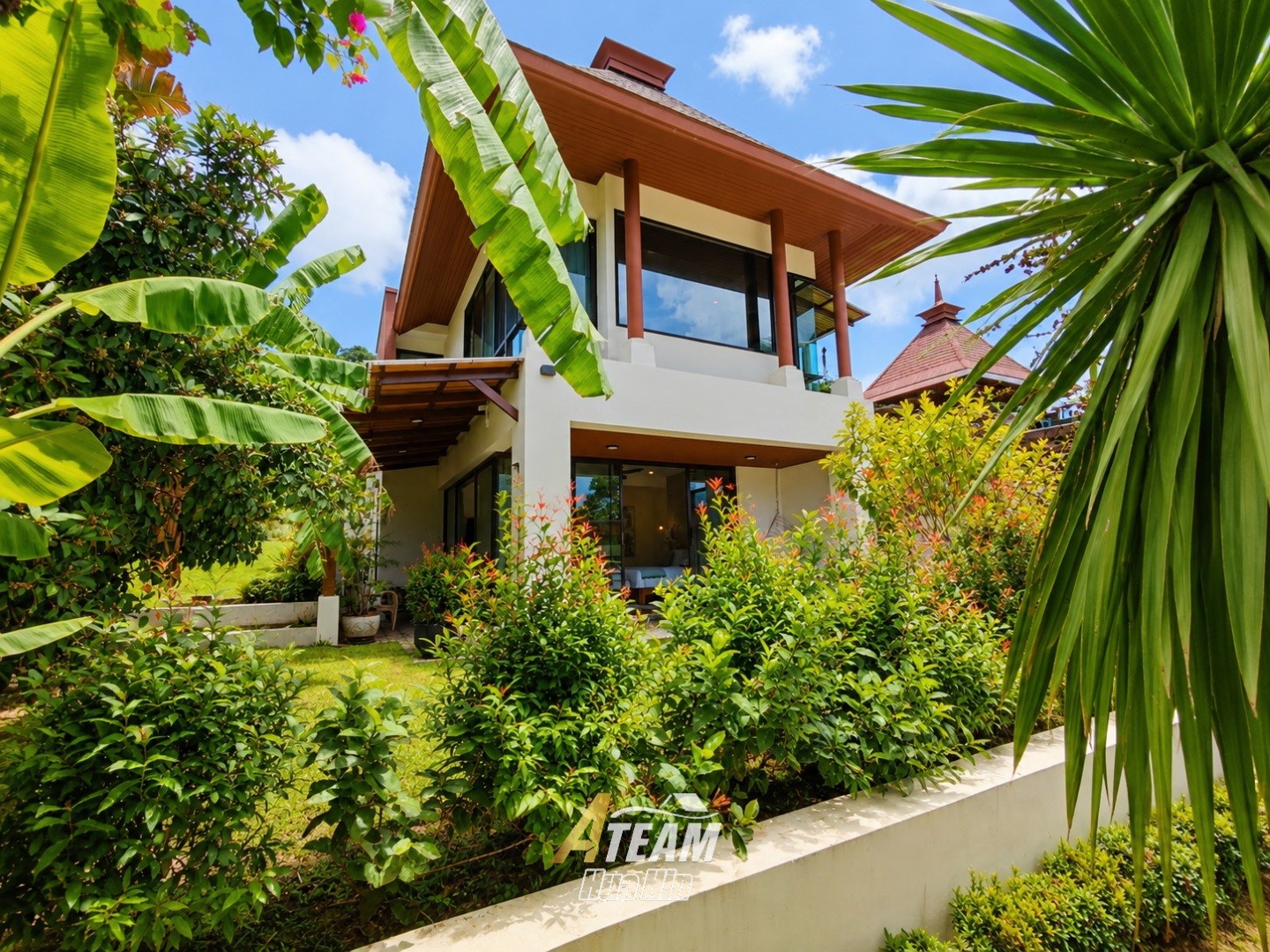 ---RÉSERVÉ-- Spacieuse villa de 3 chambres avec piscine et vue sur la montagne – Panorama Village, Khao Tao