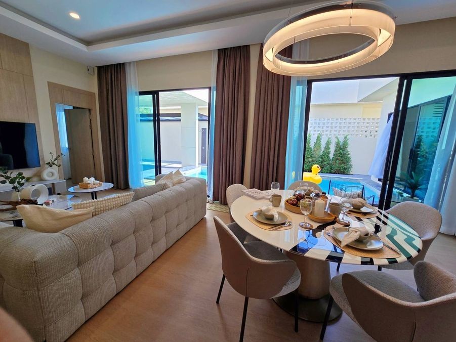 ocean oasis 3bed 3bath pool villa offplan development hua hin82