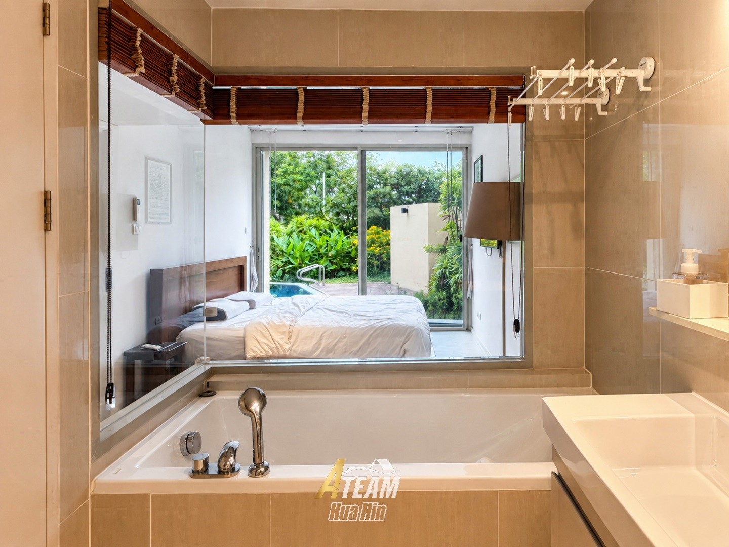 Appartement de 2 chambres avec accès à la piscine à Baan Thew Talay Aqua Marine, Cha-Am