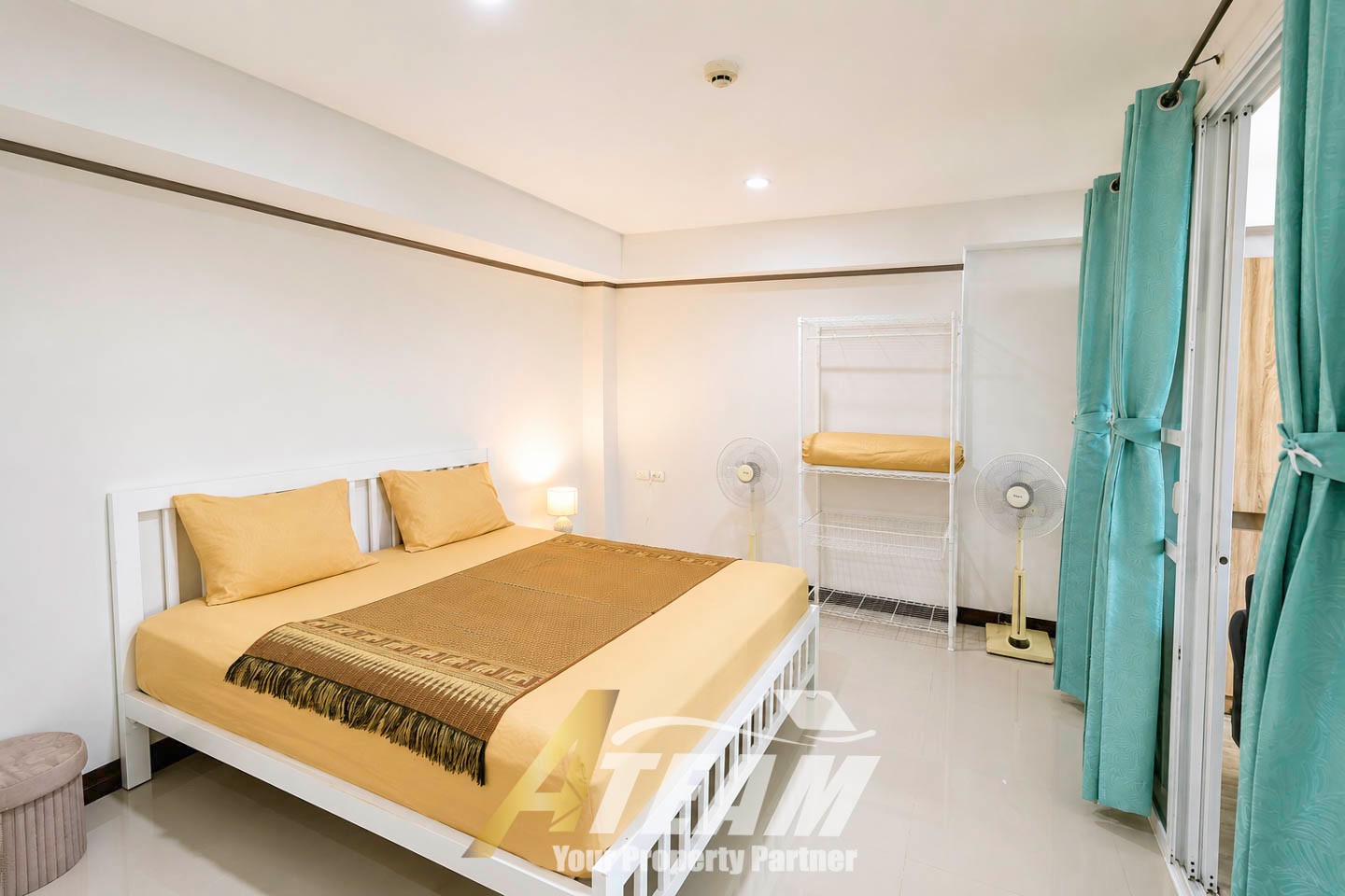 Appartement spacieux d'angle avec 1 chambre à vendre – The Pride Hua Hin