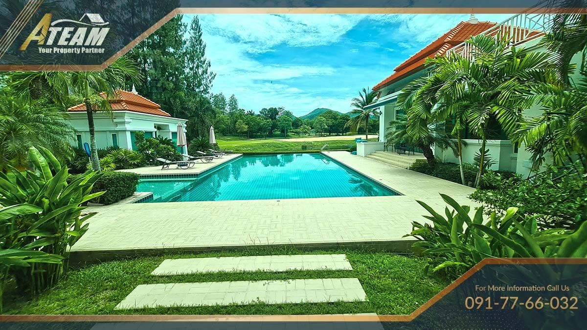 springfield golf pool villa resale Development cha am45