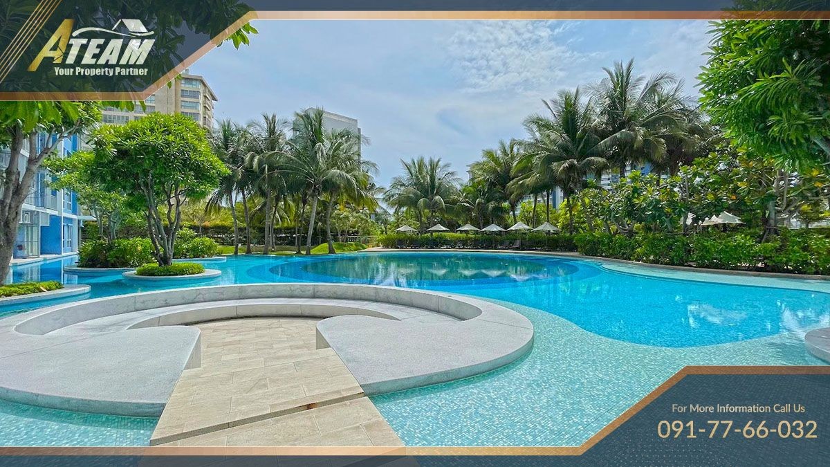 BLU seaview condo 2bed 2bath resale cha am10