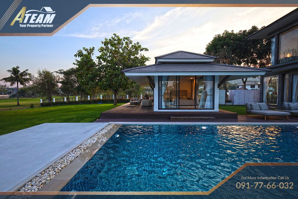 House for sale huahin poolvilla luxury golfcourseproperty garden48