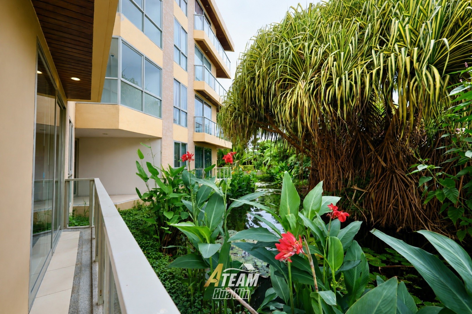 Appartement de 2 chambres avec accès à la piscine à Baan Thew Talay Aqua Marine, Cha-Am