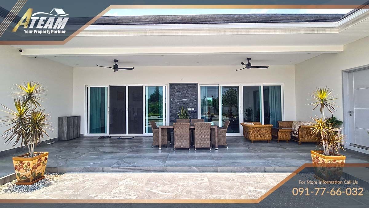 luxury 5 bedrooms on 2 rais resale development Hua Hin44