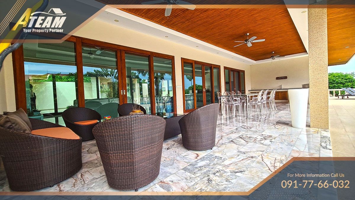 luxury massive pool villa sam roi yod resale development38