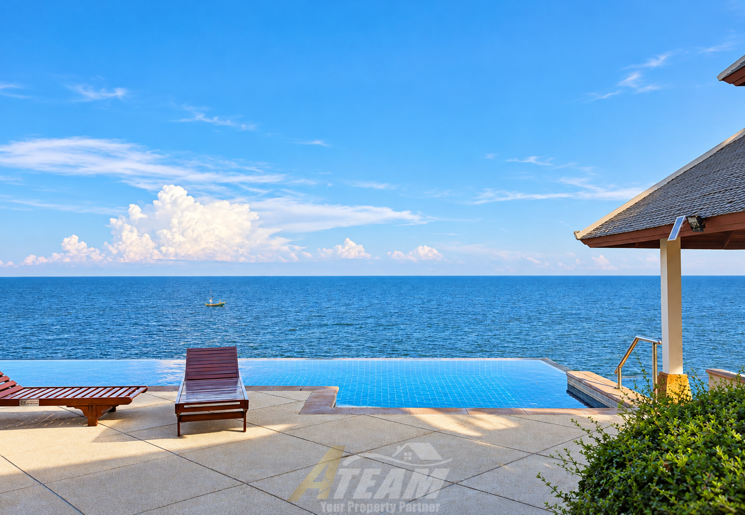 Studio avec vue sur mer à louer au Palm Pavilion – Hua Hin