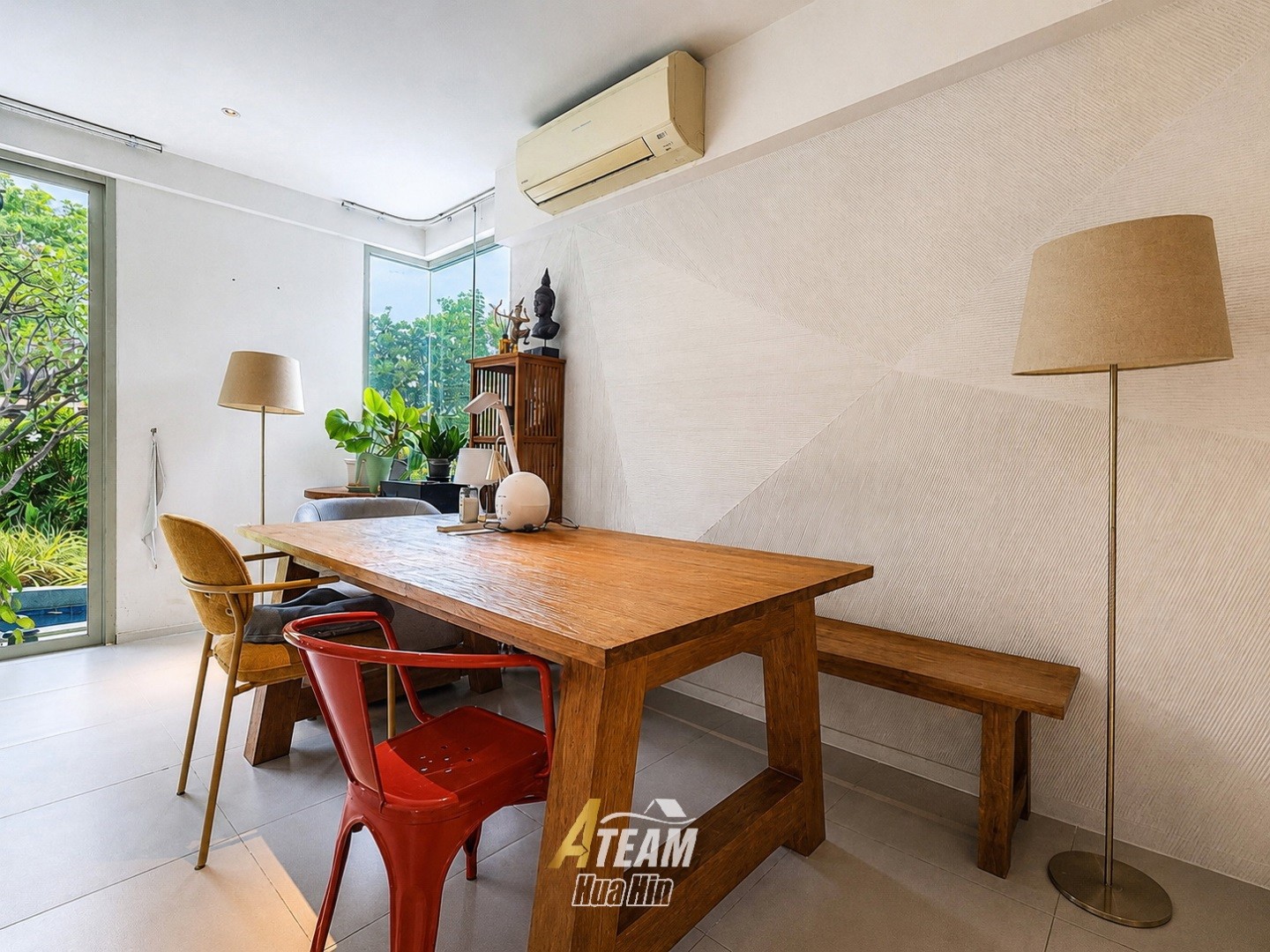 Appartement de 2 chambres avec accès à la piscine à Baan Thew Talay Aqua Marine, Cha-Am