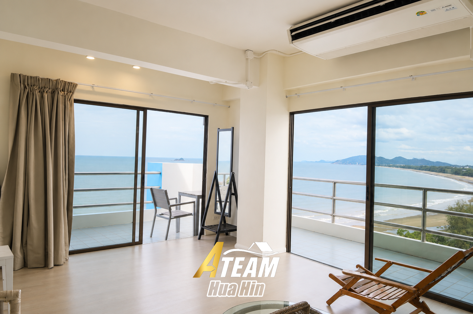 Appartement en bord de mer de 2 chambres à Blue Wave, Hua Hin