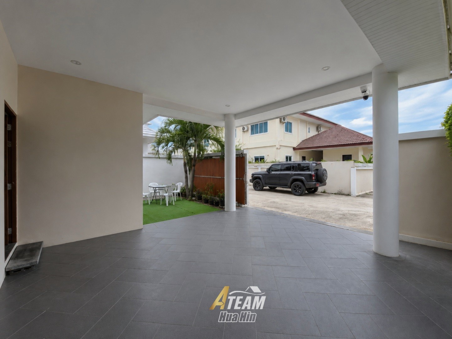 Villa avec piscine élégante de 2 chambres offrant une vue sur les champs d’ananas – Wang Pong, Pranburi