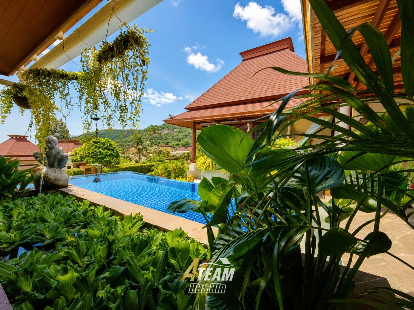 ---RÉSERVÉ-- Spacieuse villa de 3 chambres avec piscine et vue sur la montagne – Panorama Village, Khao Tao