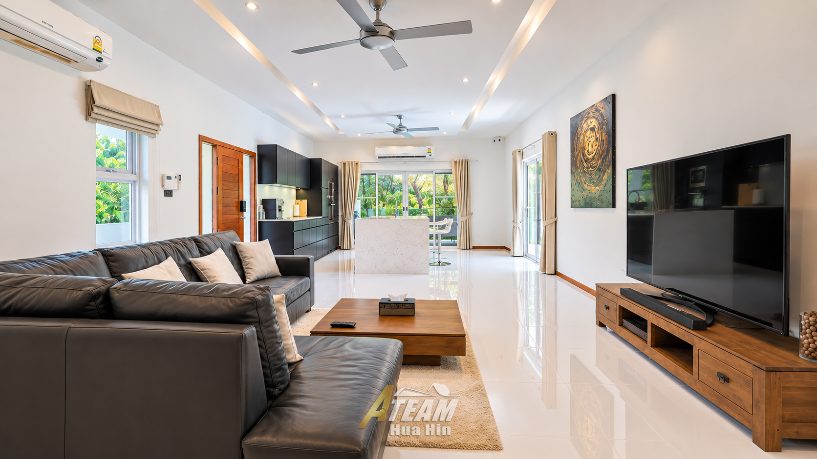 Villa de 3 chambres avec piscine privée à louer au Mali Prestige Hua Hin