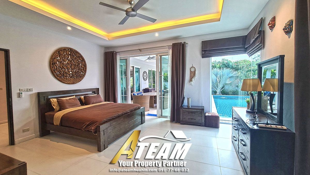 3Bedroom pool villa for rent in redmountain hua hin 14