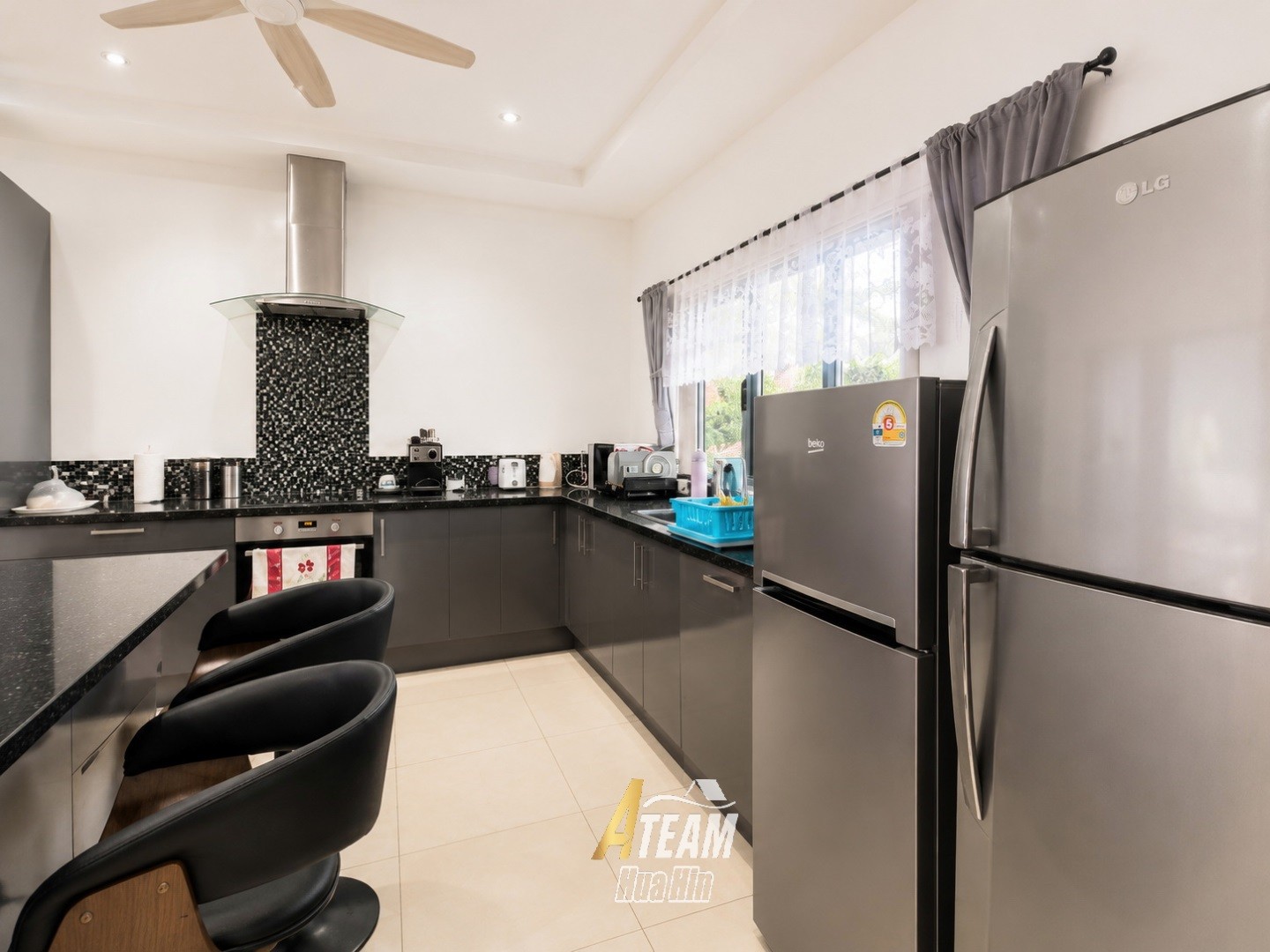 Villa avec piscine de 3 chambres à louer à Wijittra, à Hin lek fai