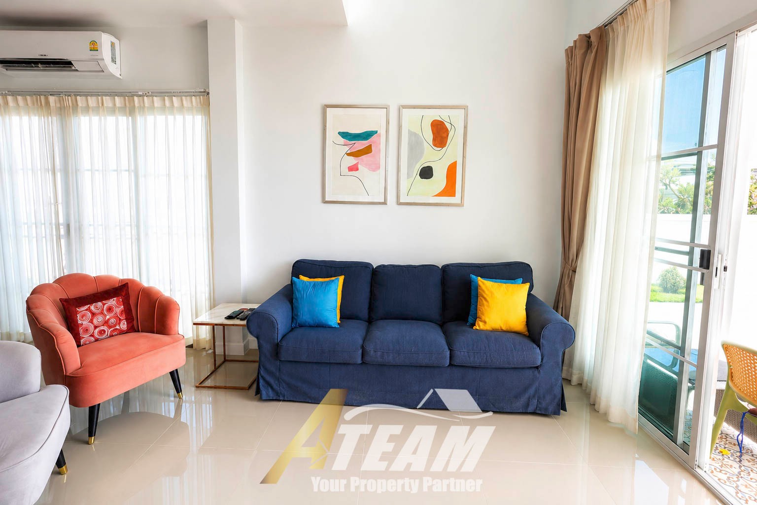 Villa de 3 chambres avec piscine privée à vendre – ABC Pool Village, Cha-am