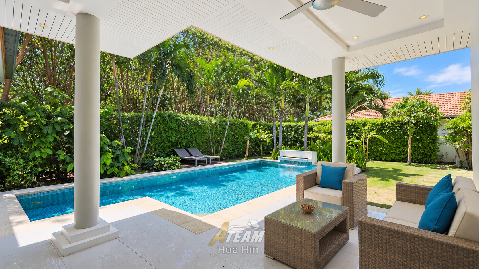 Villa de 3 chambres avec piscine privée à louer au Mali Prestige Hua Hin