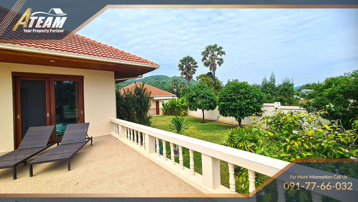 luxury massive pool villa sam roi yod resale development42