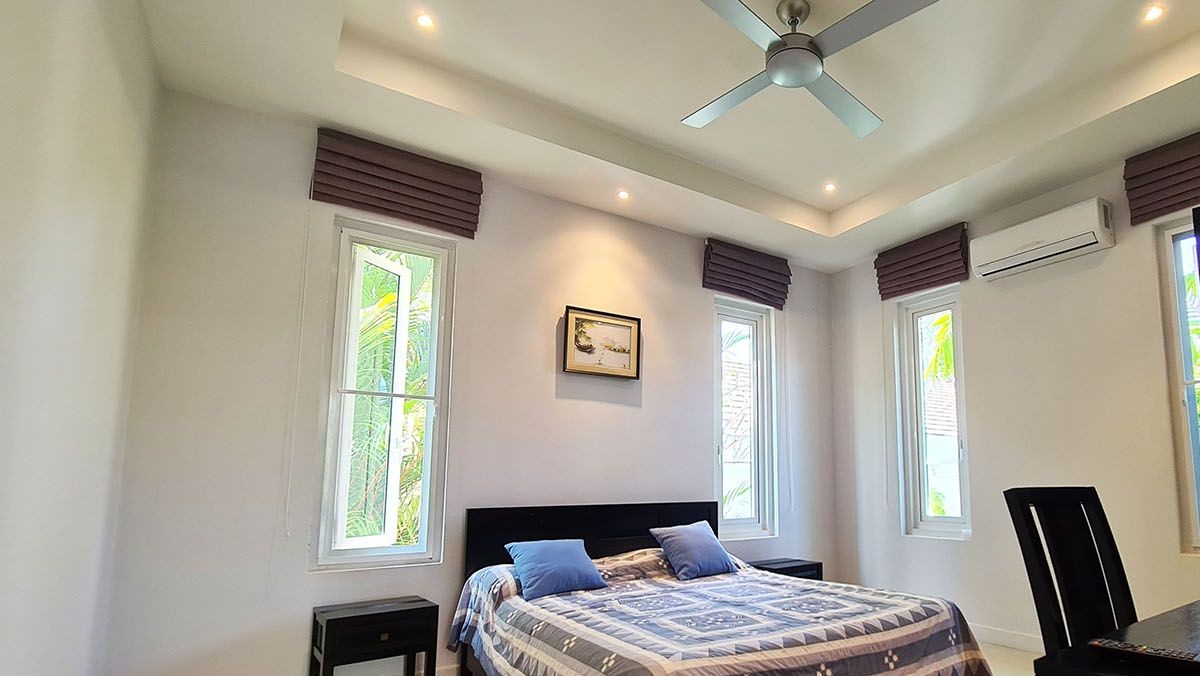 Pool-villa-For-Sale-Hua-Hin-Red-moutain-water-side-guestroom