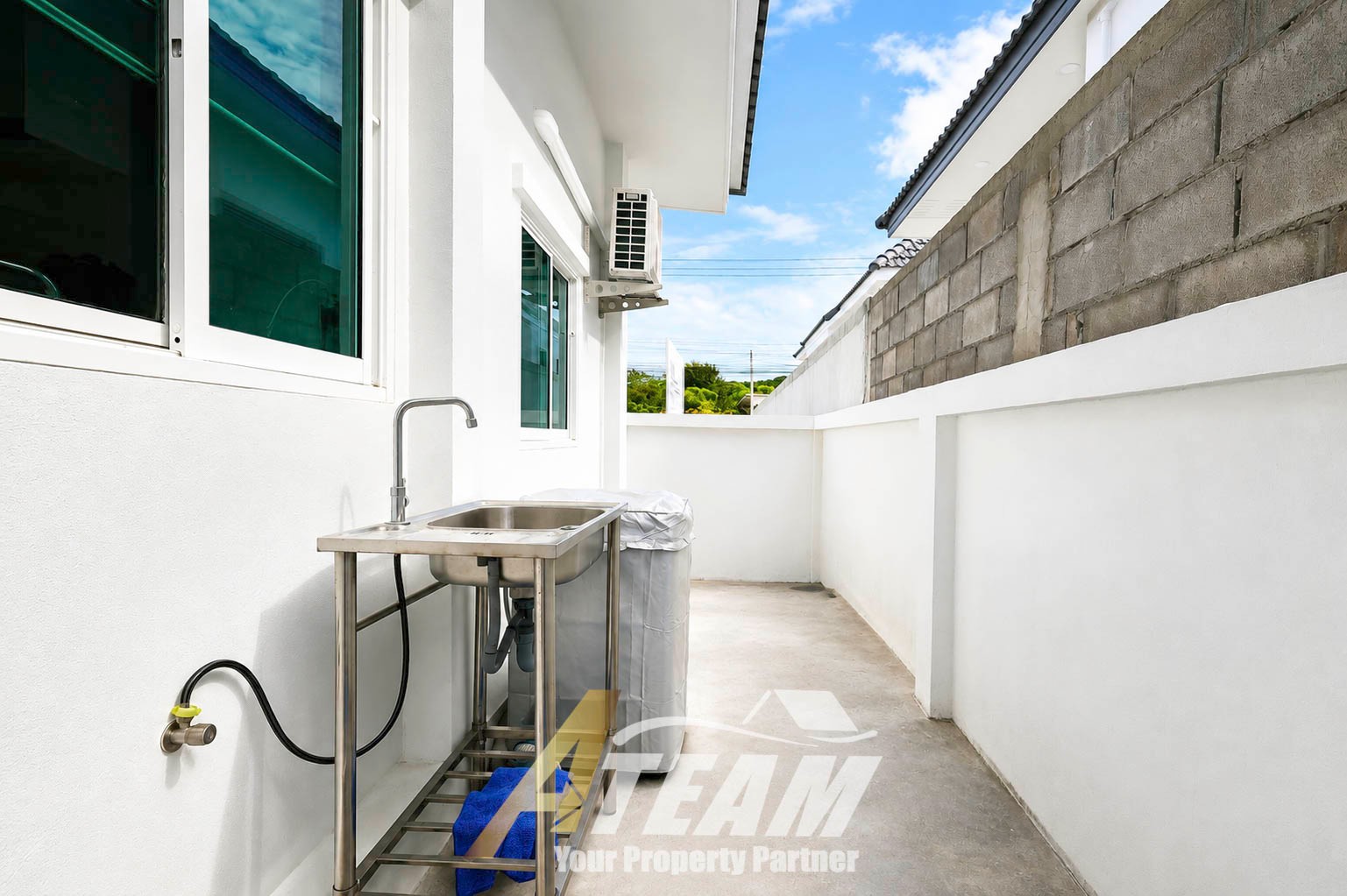 Villa de 3 chambres avec piscine privée à vendre – ABC Pool Village, Cha-am