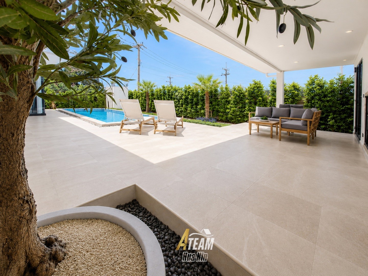 Villa avec piscine neuve de 3 chambres à vendre - Soi 112