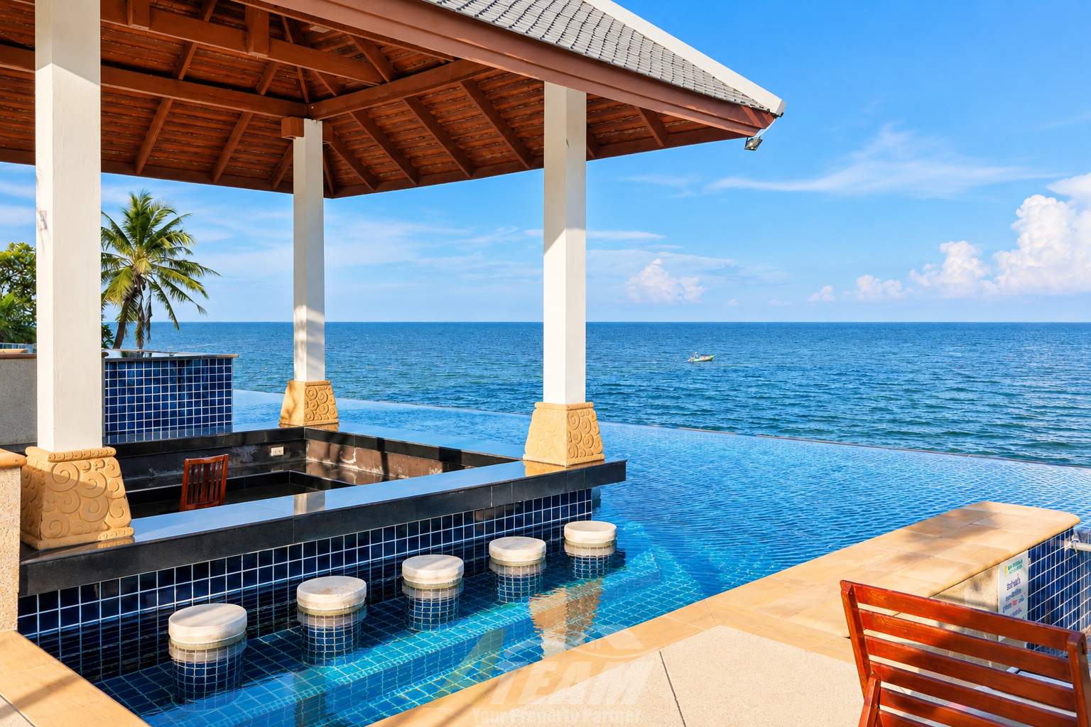 Studio avec vue sur mer à louer au Palm Pavilion – Hua Hin