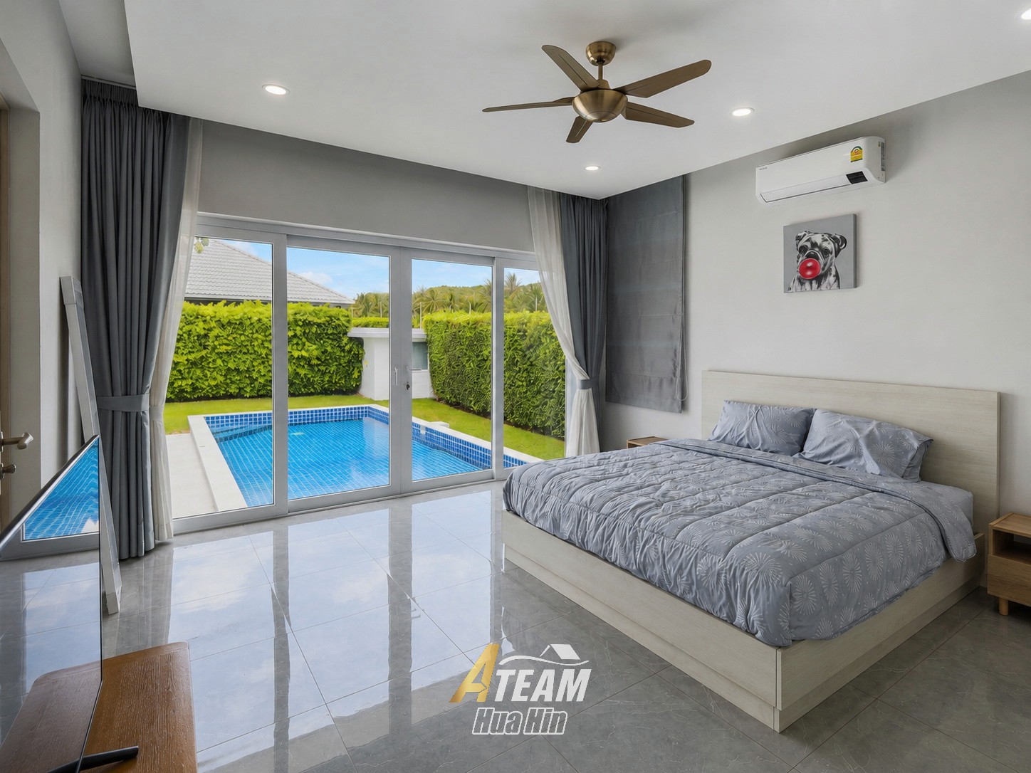 Villa avec piscine de 3 chambres et vue sur les montagnes à Khao Tao, Hua Hin – THB 8.95 Million