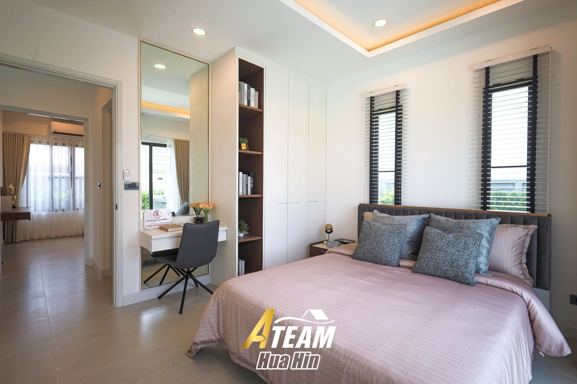 Villa moderne avec piscine de 3 chambres à La Vallee Raintree Residence, Thap Tai