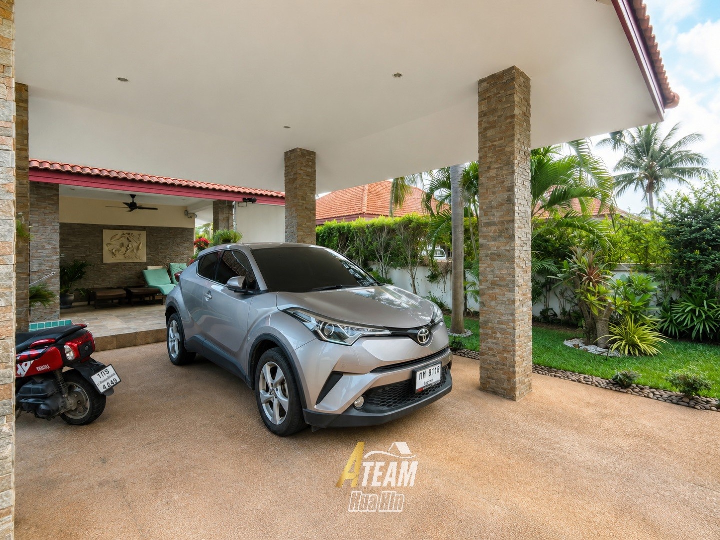 Villa avec piscine de 3 chambres à louer à Wijittra, à Hin lek fai
