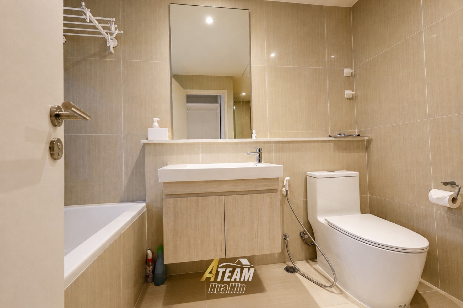 Appartement de 2 chambres avec accès à la piscine à Baan Thew Talay Aqua Marine, Cha-Am