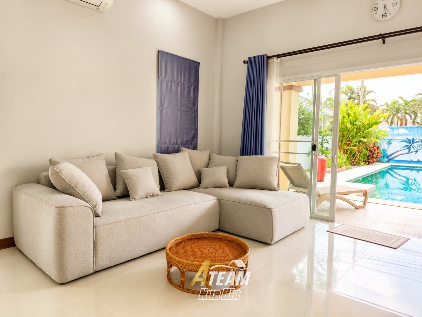 À LOUER | Quand le confort rencontre la vie tropicale | Villa avec piscine de 4 chambres | Gold Village, Hua Hin Soi 88