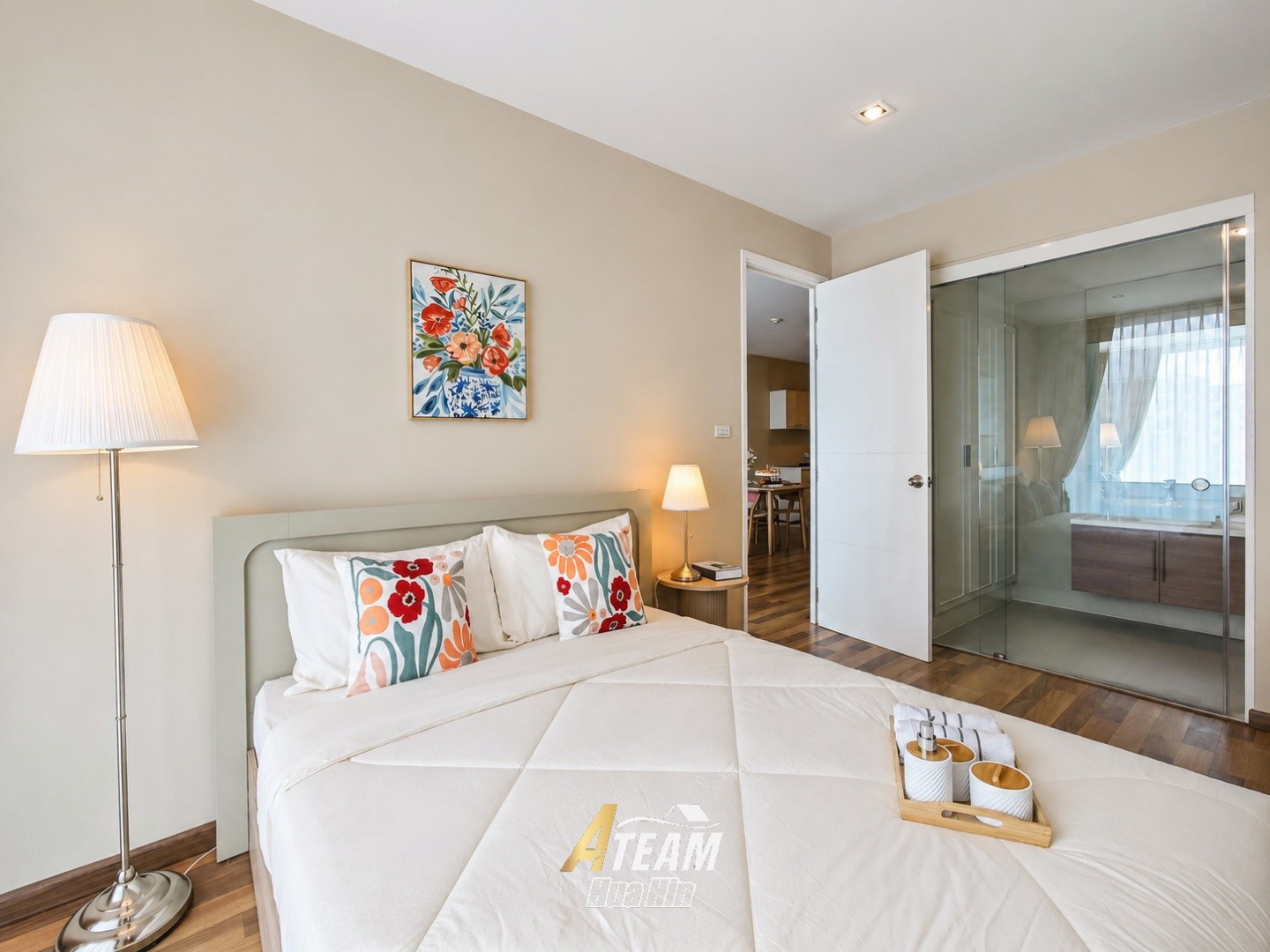Appartement élégant avec vue sur la mer et remarquables piscines de style resort à Khao Takiab